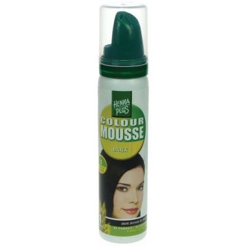 HENNA PLUS COLOUR MOUSSE BLACK 1 SPUITBUS 75 ML