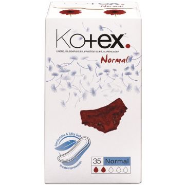 KOTEX NORMAL (KOTEX) NORMAL INLEGKRUISJES DOOSJE 35 STUKS