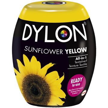 DYLON SUNFLOWER YELLOW TEXTIELVERF POT 350 GRAM