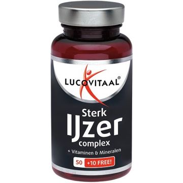 LUCOVITAAL STERK IJZER COMPLEX TABLETTEN POT 60 STUKS