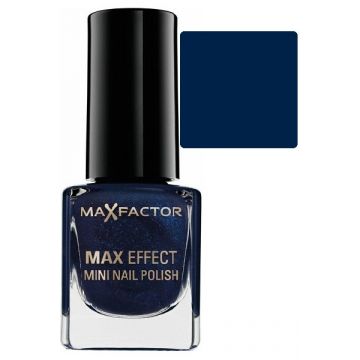 MAX FACTOR MAX EFFECT MINI (MAX FACTOR) MAX EFFECT MINI NAIL POLISH 18 CLOUDY BLUE NAGELLAK POTJE 4,5 ML