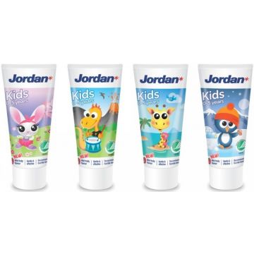 JORDAN KIDS 0-5 JAAR TANDPASTA TUBE 50 ML