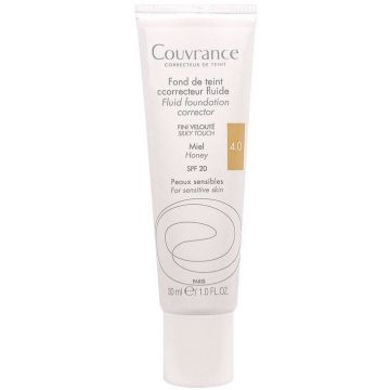 AVENE COUVRANCE (AVENE) COUVRANCE FLUID FOUNDATION CORRECTOR 4.0 HONEY FOUNDATION TUBE 30 ML