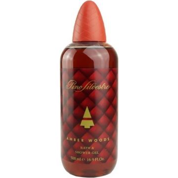 PINO SILVESTRE AMBER WOODS BATH & SHOWER GEL DOUCHEGEL FLACON 500 ML