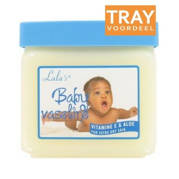 LALA'S BABY VASELINE DRY SKIN TRAY 6 X 368 GRAM