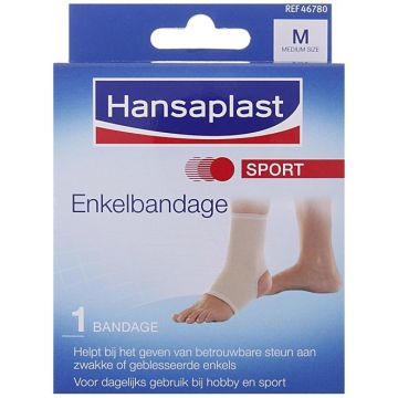 HANSAPLAST SPORT (HANSAPLAST) SPORT ENKELBANDAGE M PAK 1 STUK