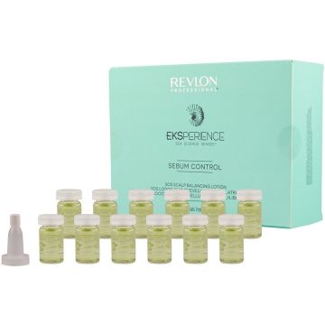 REVLON PROFESSIONAL EKSPERIENCE SEBUM CONTROL (REVLON) SEBUM CONTROL SOS SCALP BALANCING LOTION AMPULLEN SET 12 X 7 ML