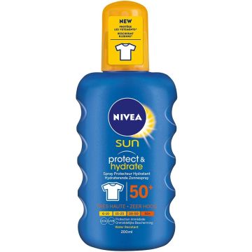 NIVEA SUN PROTECT & HYDRATE (NIVEA) PROTECT & HYDRATE SPF 50+ ZONNEBRAND SPRAY 200 ML