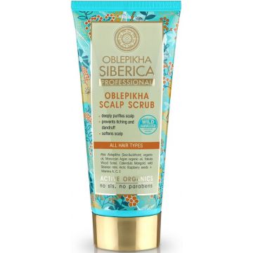 NATURA SIBERICA PROFESSIONAL OBLEPIKHA (SIBERICA) OBLEPIKHA SCALP SCRUB TUBE 200 ML