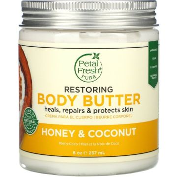 PETAL FRESH HONEY & COCONUT RESTORING BODY BUTTER POT 237 ML