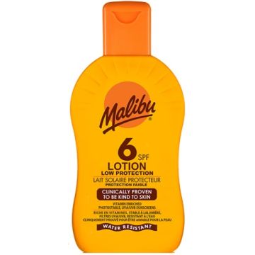 MALIBU LOTION SPF 6 LOW PROTECTION ZONNEBRAND 200 ML