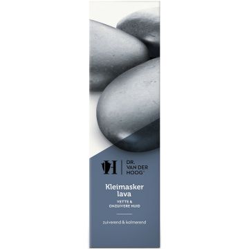DR. VAN DER HOOG KLEIMASKER LAVA GEZICHTSMASKER ZAKJE 10 ML