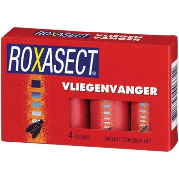 ROXASECT VLIEGENVANGER DOOSJE 4 STUKS