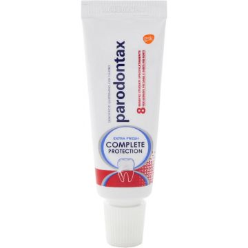 PARODONTAX COMPLETE PROTECTION (PARODONTAX) COMPLETE PROTECTION EXTRA FRESH TANDPASTA TUBE 15 ML