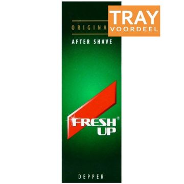 FRESH UP ORIGINAL AFTER SHAVE DEPPER TRAY 6 X 100 ML