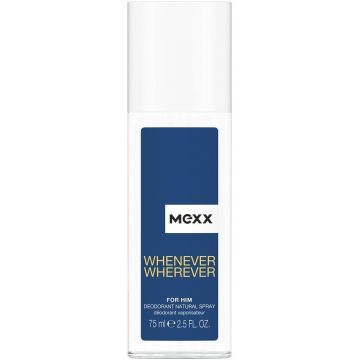 MEXX WHENEVER WHEREVER FOR HIM DEODORANT SPRAY 75 ML