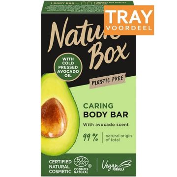 NATURE BOX AVOCADO OIL SHOWER BAR TRAY 36 X 100 GRAM