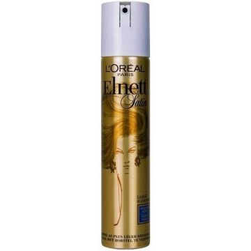 L'OREAL ELNETT STERKE FIXATIE (L'OREAL) SATIN HAARSPRAY STERKE FIXATIE HAARLAK SPUITBUS 75 ML