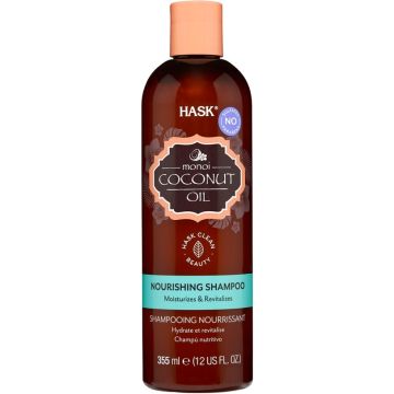 HASK MONOI COCONUT OIL (HASK) MONOI COCONUT OIL NOURISHING SHAMPOO FLACON 355 ML