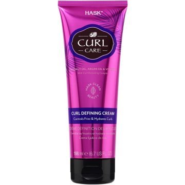 HASK CURL CARE (HASK) CURL CARE CURL DEFINING CREAM TUBE 198 ML