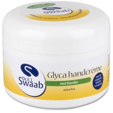 DR. E.J. SWAAB GLYCA HANDCREME MET KAMFER POT 100 ML