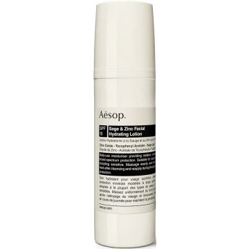 AESOP SAGE & ZINC FACIAL HYDRATING LOTION GEZICHTSLOTION POMP 50 ML