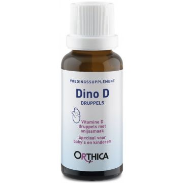 ORTHICA VOEDINGSSUPPLEMENT DINO D DRUPPELS DRUPPELAAR 25 ML