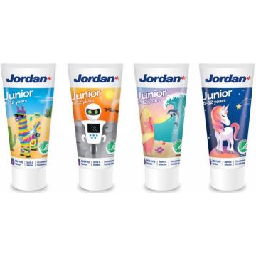 JORDAN JUNIOR 6-12 JAAR TANDPASTA TUBE 50 ML