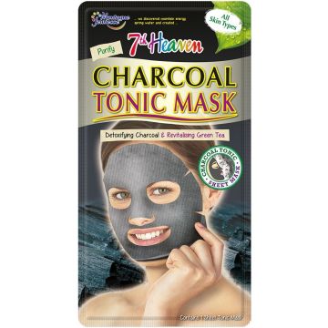 MONTAGNE JEUNESSE 7TH HEAVEN CHARCOAL TONIC MASK GEZICHTSMASKER ZAKJE 1 STUK