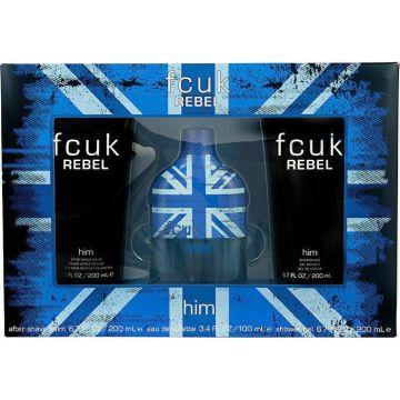 FCUK REBEL HIM GESCHENKSET 1 STUK
