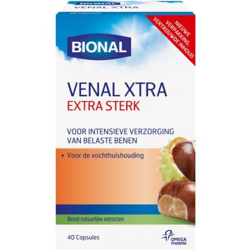 BIONAL VENAL XTRA EXTRA STERK CAPSULES DOOSJE 40 STUKS