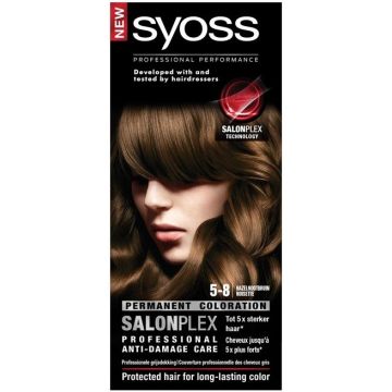 SYOSS 5-8 HAZELNOOTBRUIN HAARVERF 1 STUK