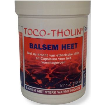 TOCO-THOLIN BALSEM WARM POT 250 ML