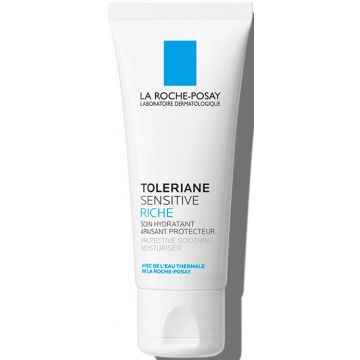 LA ROCHE-POSAY TOLERIANE (LA ROCHE-POSAY) TOLERIANE SENSITIVE RICHE SOOTHING MOISTURISER TUBE 40 ML
