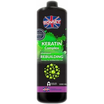 RONNEY PROFESSIONAL KERATIN COMPLEX REBUILDING SHAMPOO FLACON 1000 ML
