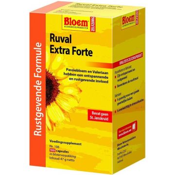 BLOEM RUVAL EXTRA FORTE RUSTGEVENDE FORMULE CAPSULES DOOSJE 100 STUKS