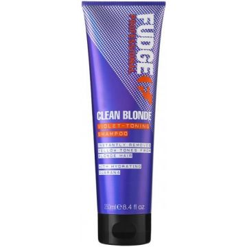 FUDGE CLEAN BLONDE (FUDGE) CLEAN BLONDE VIOLET-TONING SHAMPOO TUBE 250 ML