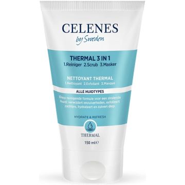 CELENES THERMAL 3 IN 1 GEZICHTSSCRUB 150 ML