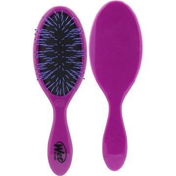 WET BRUSH CUSTOM CARE PURPLE THICK HAIR DETANGLER HAARBORSTEL 1 STUK