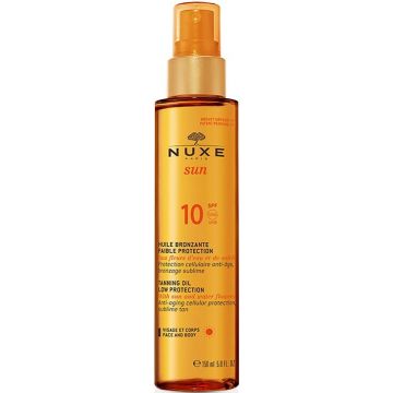 NUXE SUN TANNING OIL SPF10 LOW PROTECTION 150 ML