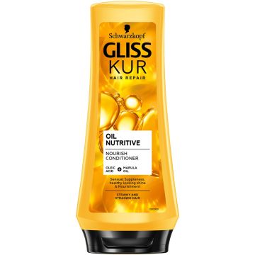 SCHWARZKOPF GLISS KUR OIL NUTRITIVE (SCHWARZKOPF) OIL NUTRITIVE CONDITIONER CREMESPOELING 200 ML