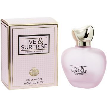REAL TIME LIVE & SURPRISE POUR FEMME EDP FLES 100 ML