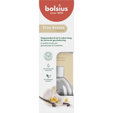 BOLSIUS TRUE SCENTS VANILLA GEURSTOKJES 60 ML