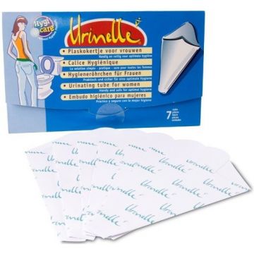 HYGICARE URINELLE PLASKOKERTJE VOOR VROUWEN 7 STUKS
