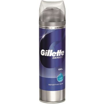 GILLETTE SERIES GEVOELIGE HUID (GILLETTE) GEL SENSITIVE SKIN SCHEERGEL SPUITBUS 200 ML