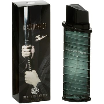 REAL TIME BLACK WARRIOR FOR MEN EDT 100 ML