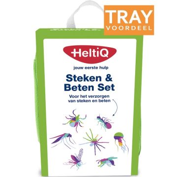 HELTIQ COMPLETE VERZORGING VOOR STEKEN & BETEN SET TRAY 4 X 1 STUK