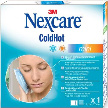 3M NEXCARE COLDHOT MINI 11 CM X 12 CM DOOS 1 STUK