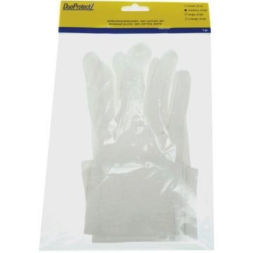 DUOPROTECT HANDSCHOENEN KATOEN MEDIUM 6120 PAK 1 PAAR
