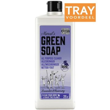 MARCEL'S GREEN SOAP LAVENDER & ROSEMARY ALL PURPOSE CLEANER ALLESREINIGER 6 X 750 ML